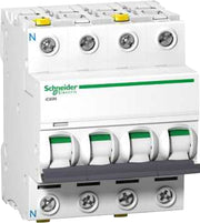 Automatsikring iC60N C 3P+N 63A 6kA