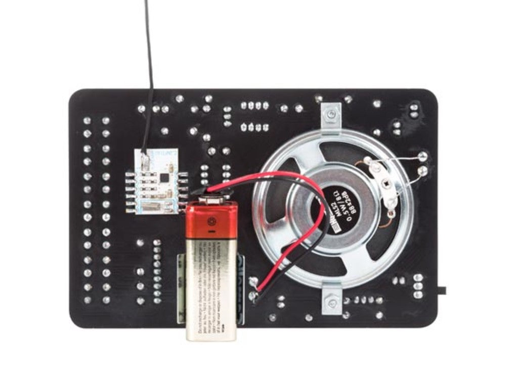 FM-radio med digital styring (loddekit)