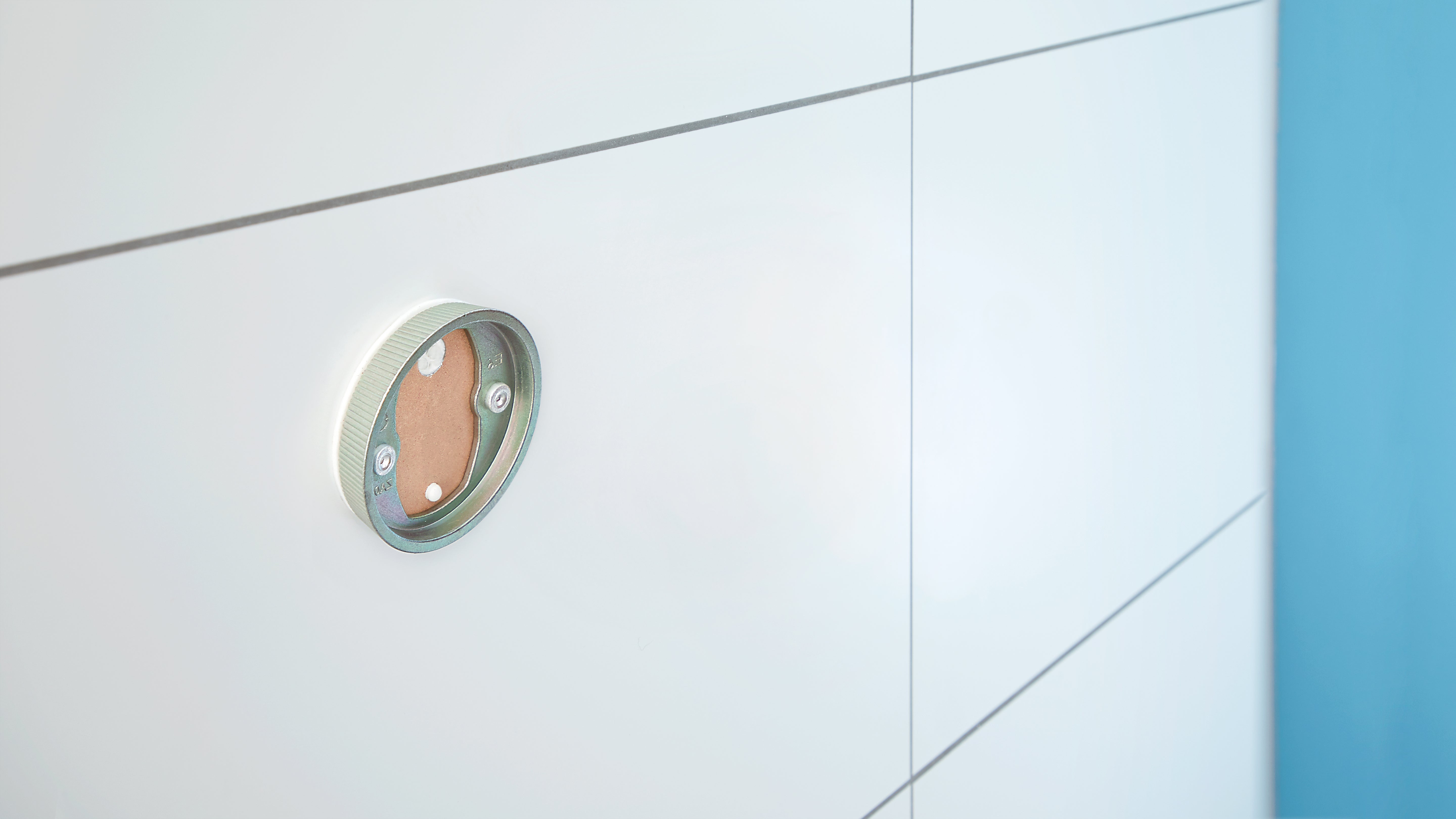 tesa® Moon Håndklædekrog rustfrit stål-look