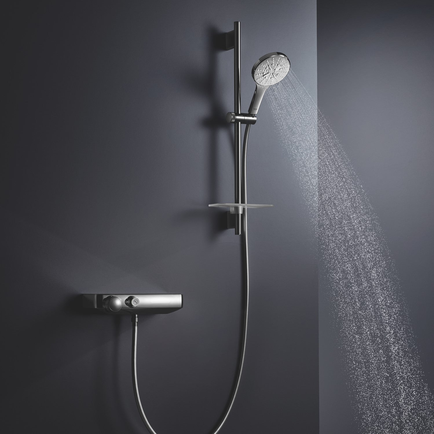 Rainshower SmartActive 130, Brusestangsæt 3 sprays