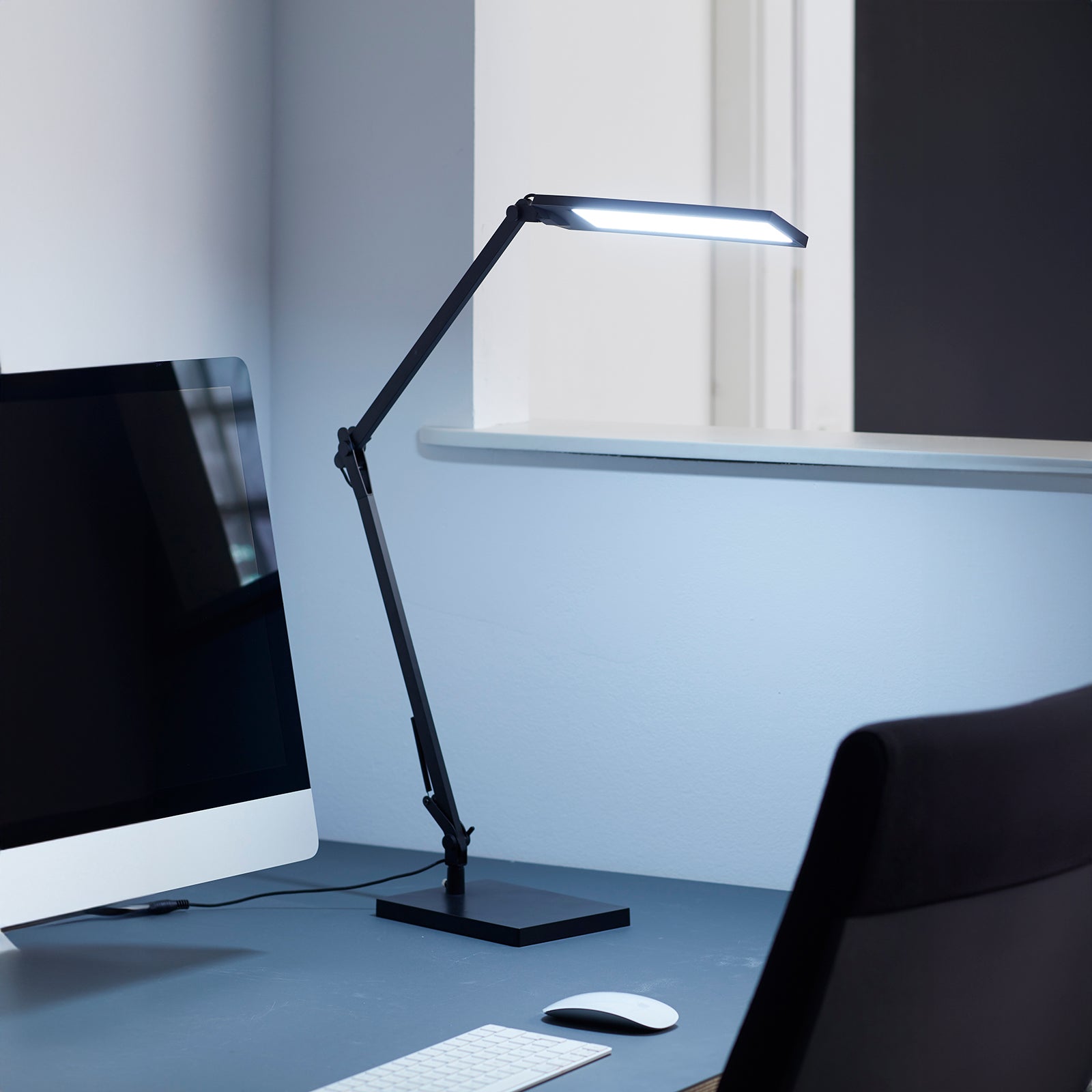 Arkitektlampe office, sort