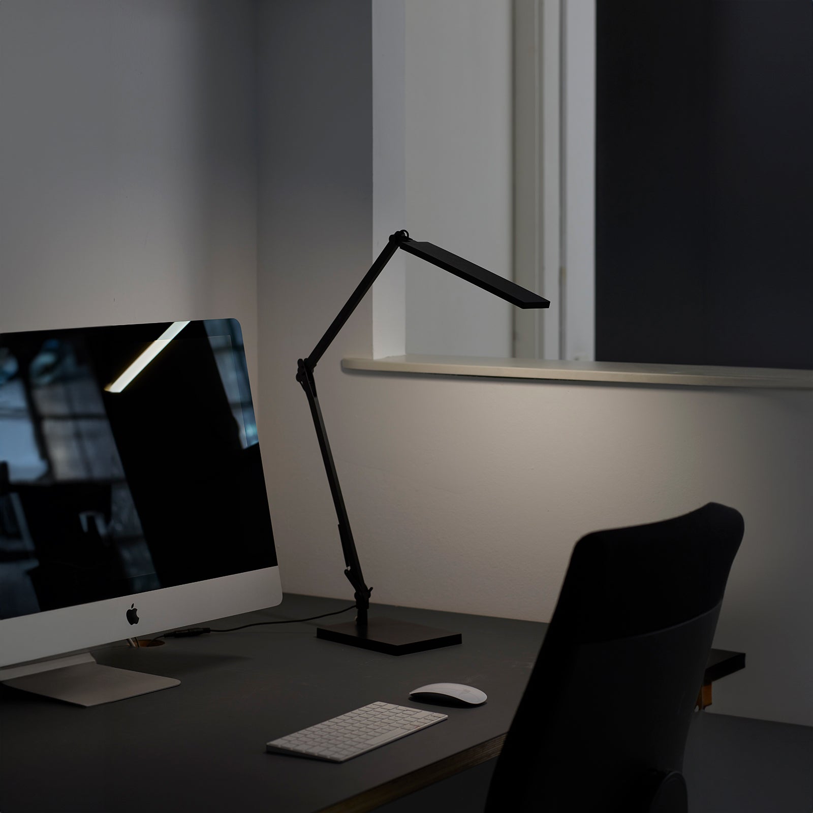 Arkitektlampe office, sort