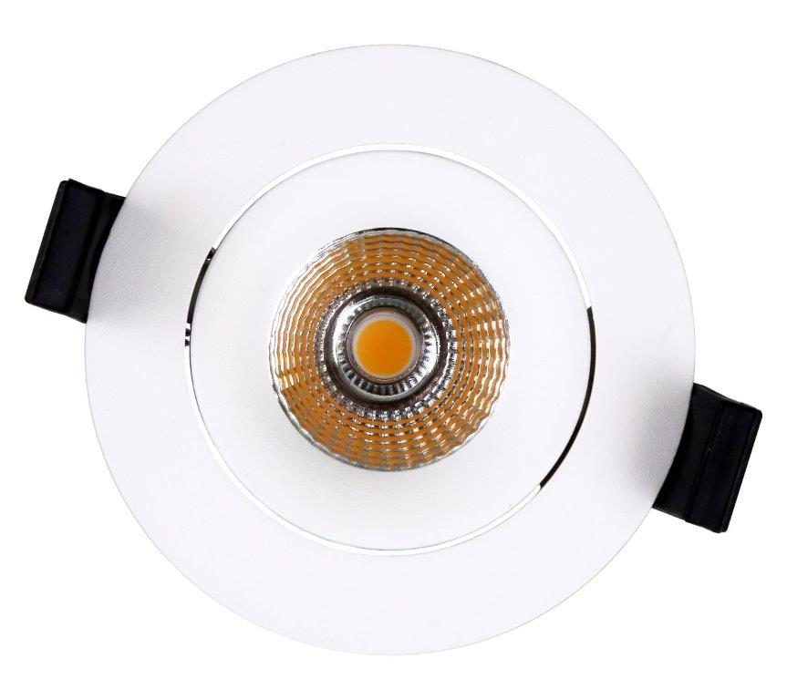 Burbank Spot 6W 930 599 lumen H44mm IP44, hvid