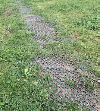 Expo-net armeringsnet til robotplæneklipper, 0,6 x 10 m, grøn
