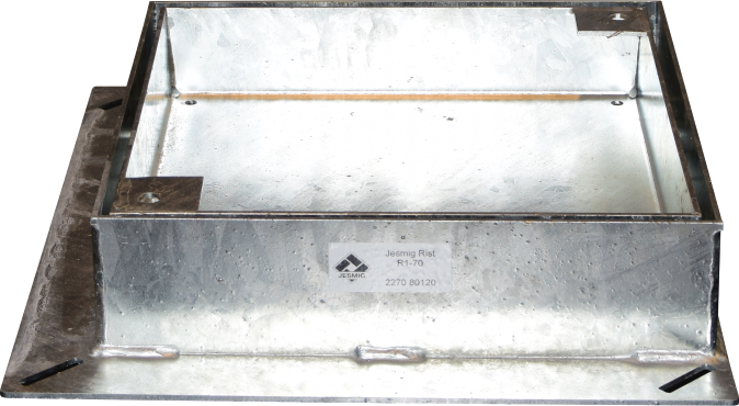 Jesmig 315/425 x 79 mm slidsrist til integrerede fliser, 5 t