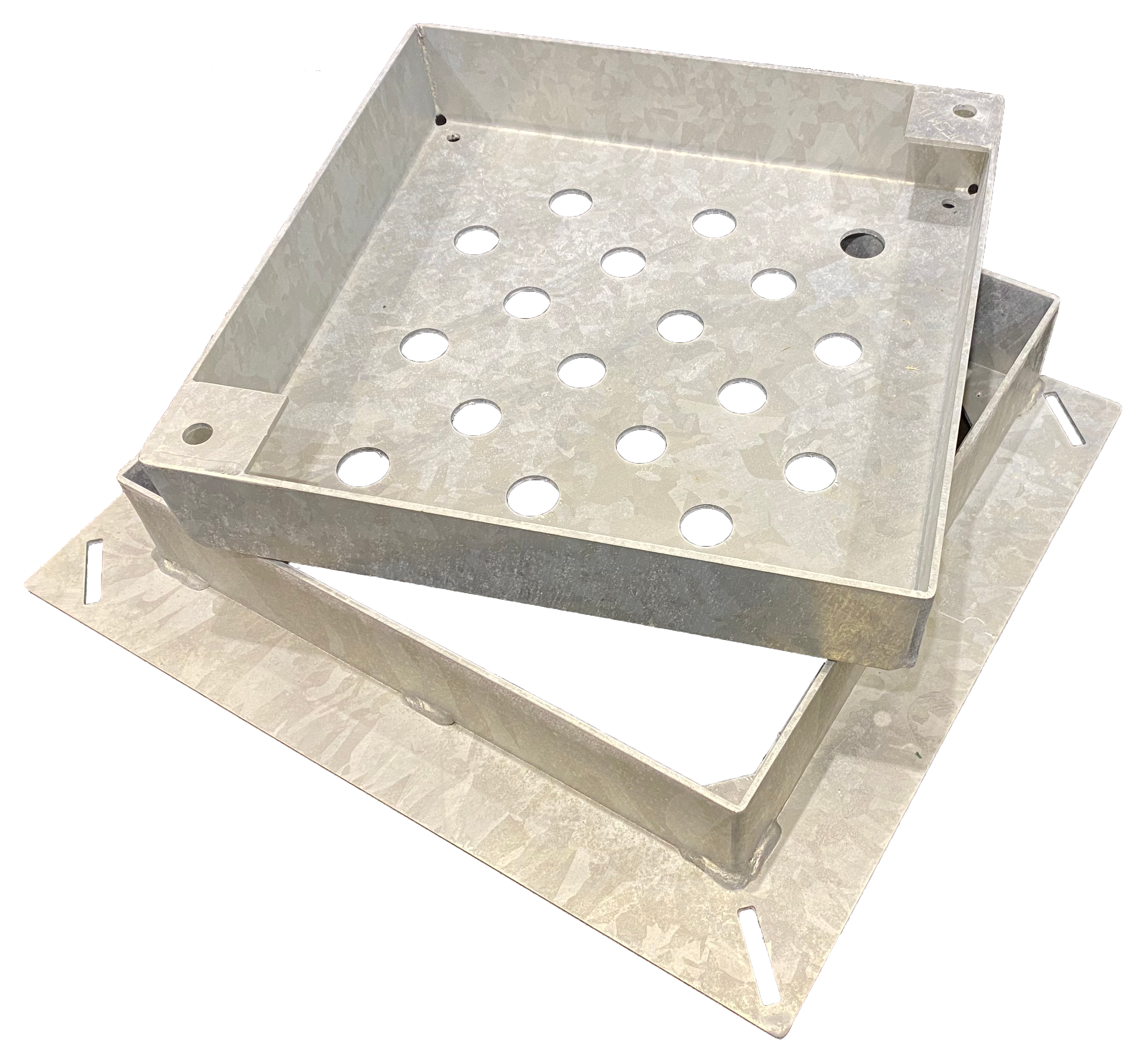 Jesmig 315/425 x 75 mm brøndrist til integreret græs, 1,5 t