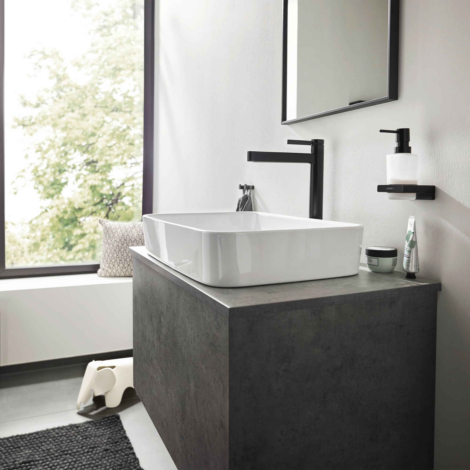 HANSGROHE sæbedispenser      black