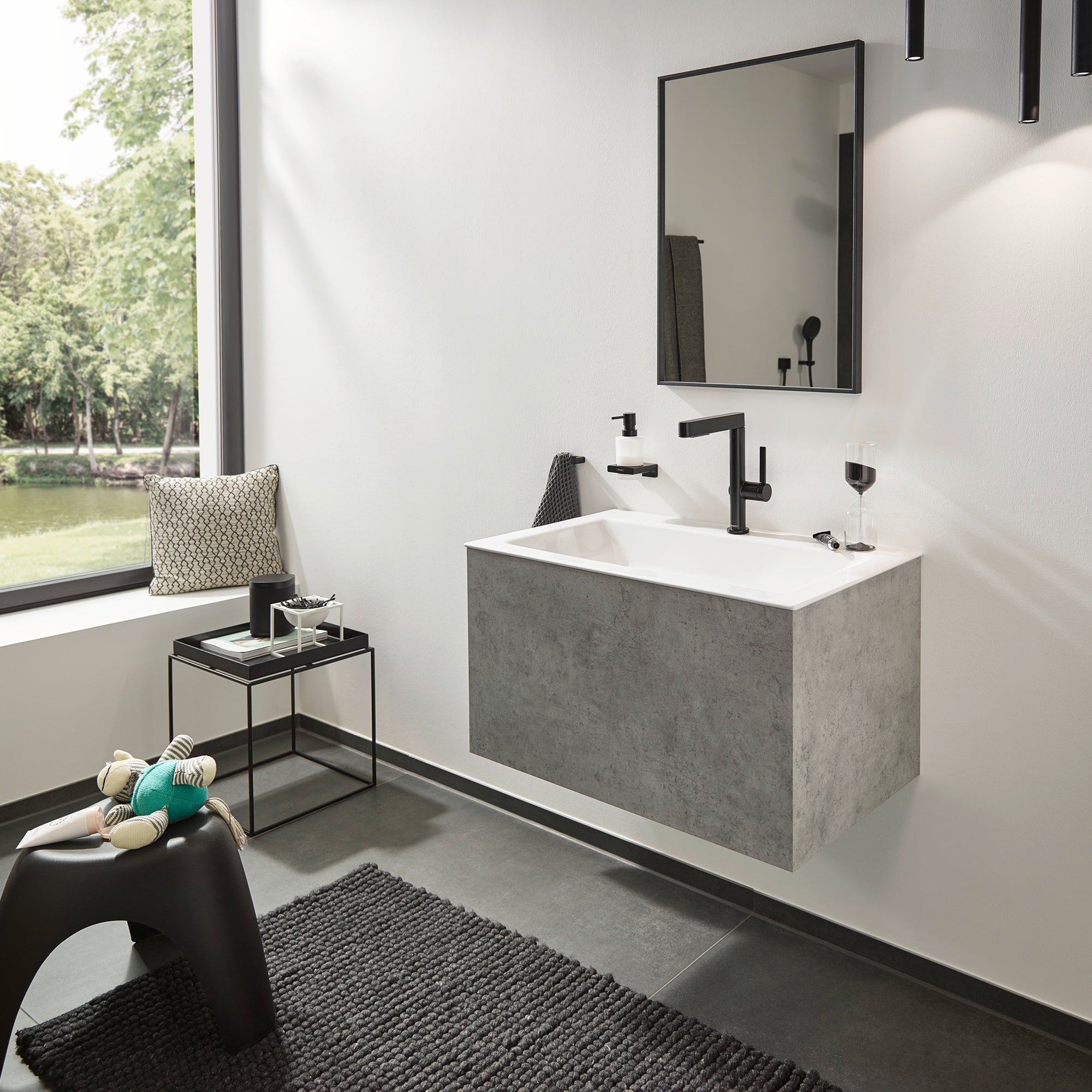 HANSGROHE sæbedispenser      black
