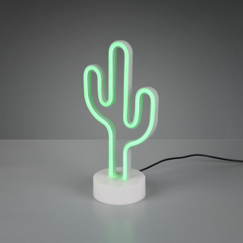 Cactus LED bordlampe hvid