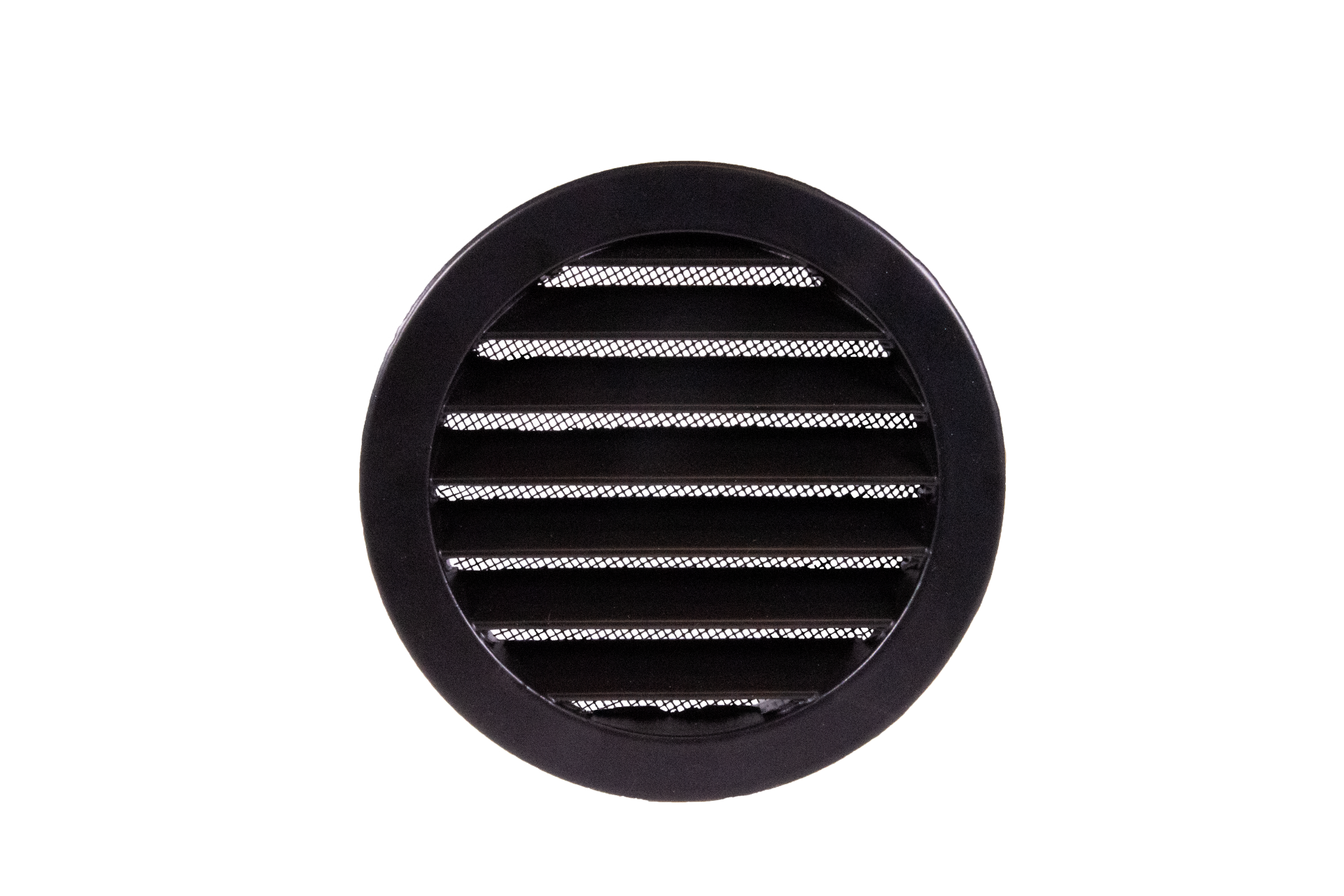 Duka metal udvendig rist DUSAV Ø125 mm, sort