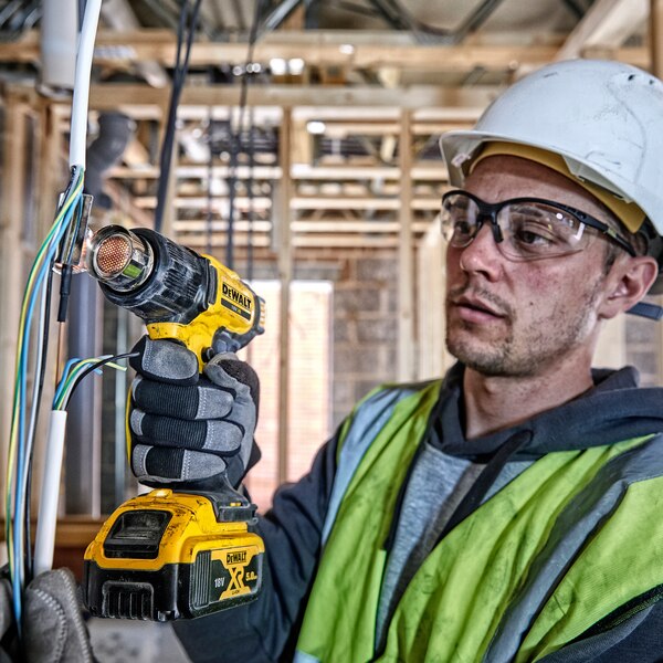 DEWALT 18V XR varmluftpistol DCE530N-XJ, 260 °C/468 °C