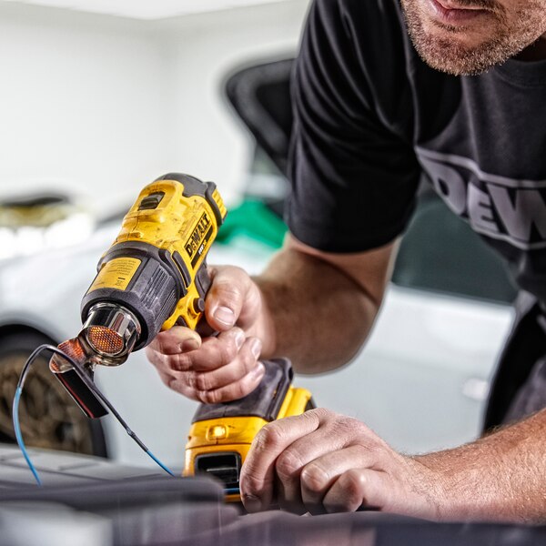 DEWALT 18V XR varmluftpistol DCE530N-XJ, 260 °C/468 °C