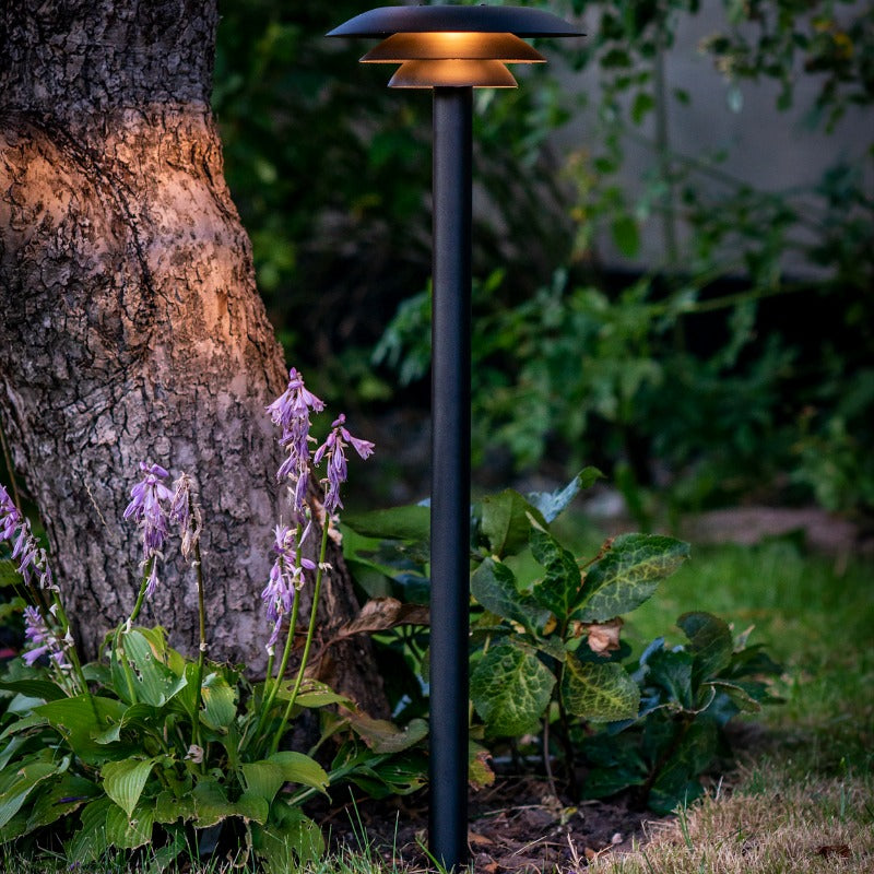 DL25 UDENDØRS bed lampe sort
