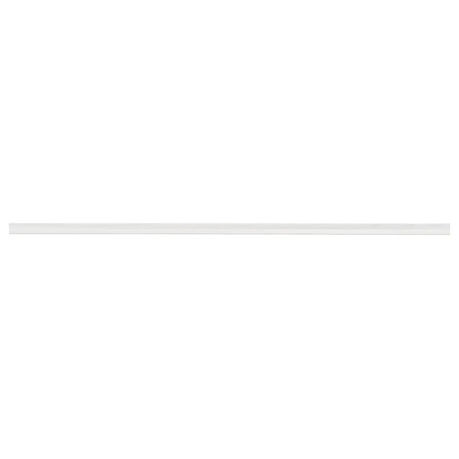 Strømskinne 1F 230V, 3M, mat-hvid, påbygning