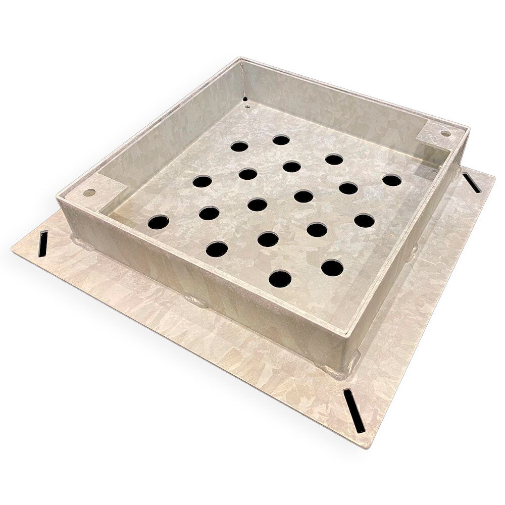 Jesmig 315/425 x 75 mm brøndrist til integreret græs, 1,5 t