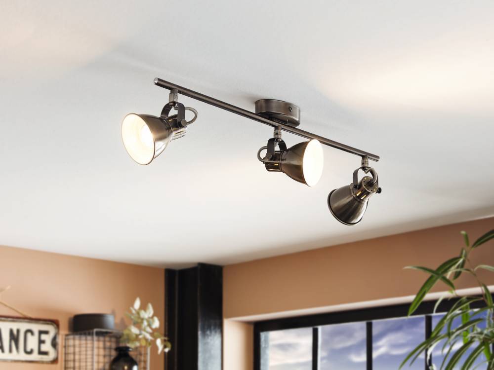Seras spot L595 antik, Led, 3X3W