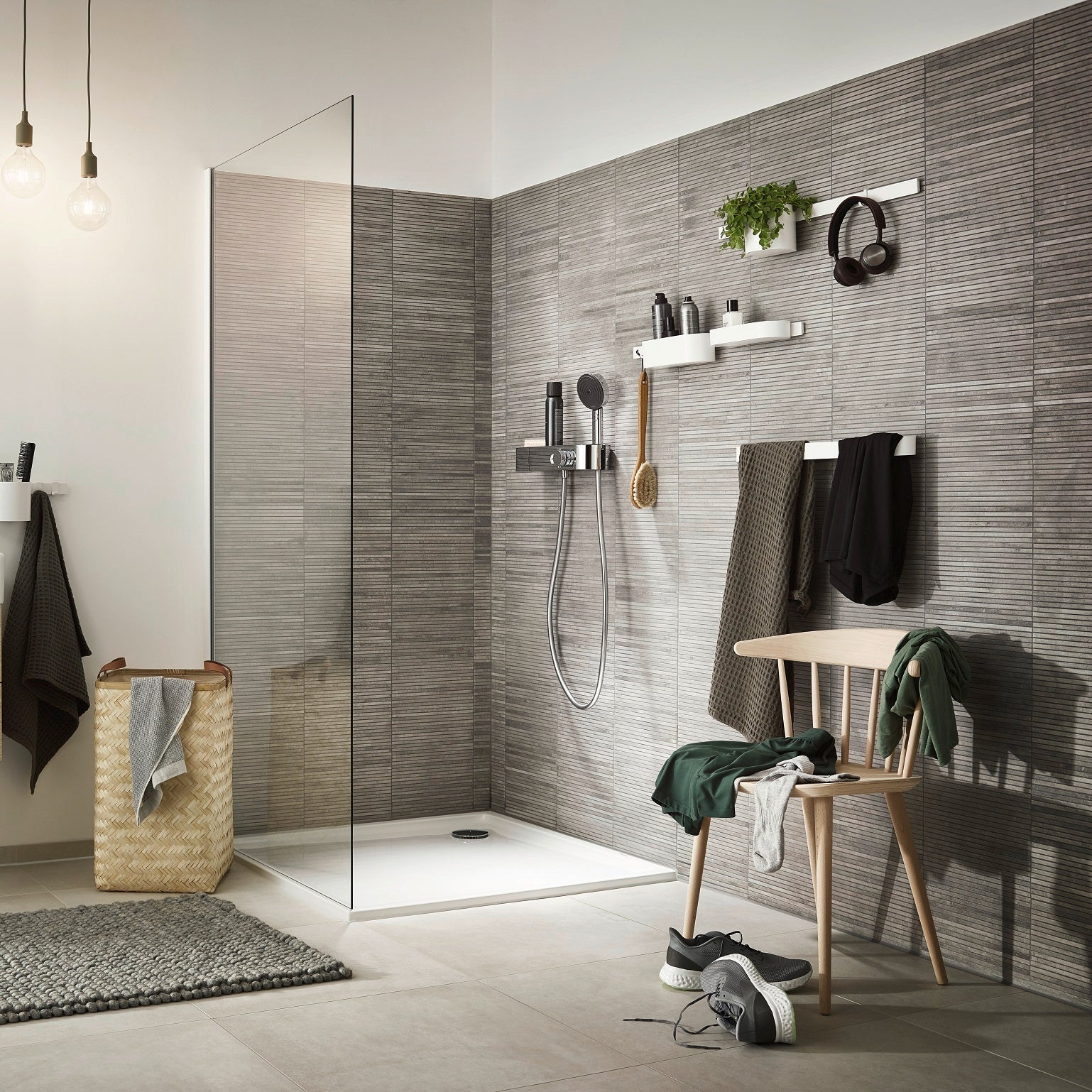 Hansgrohe Pulsify håndbruser ø105mm med 3jet EcoSmart, krom