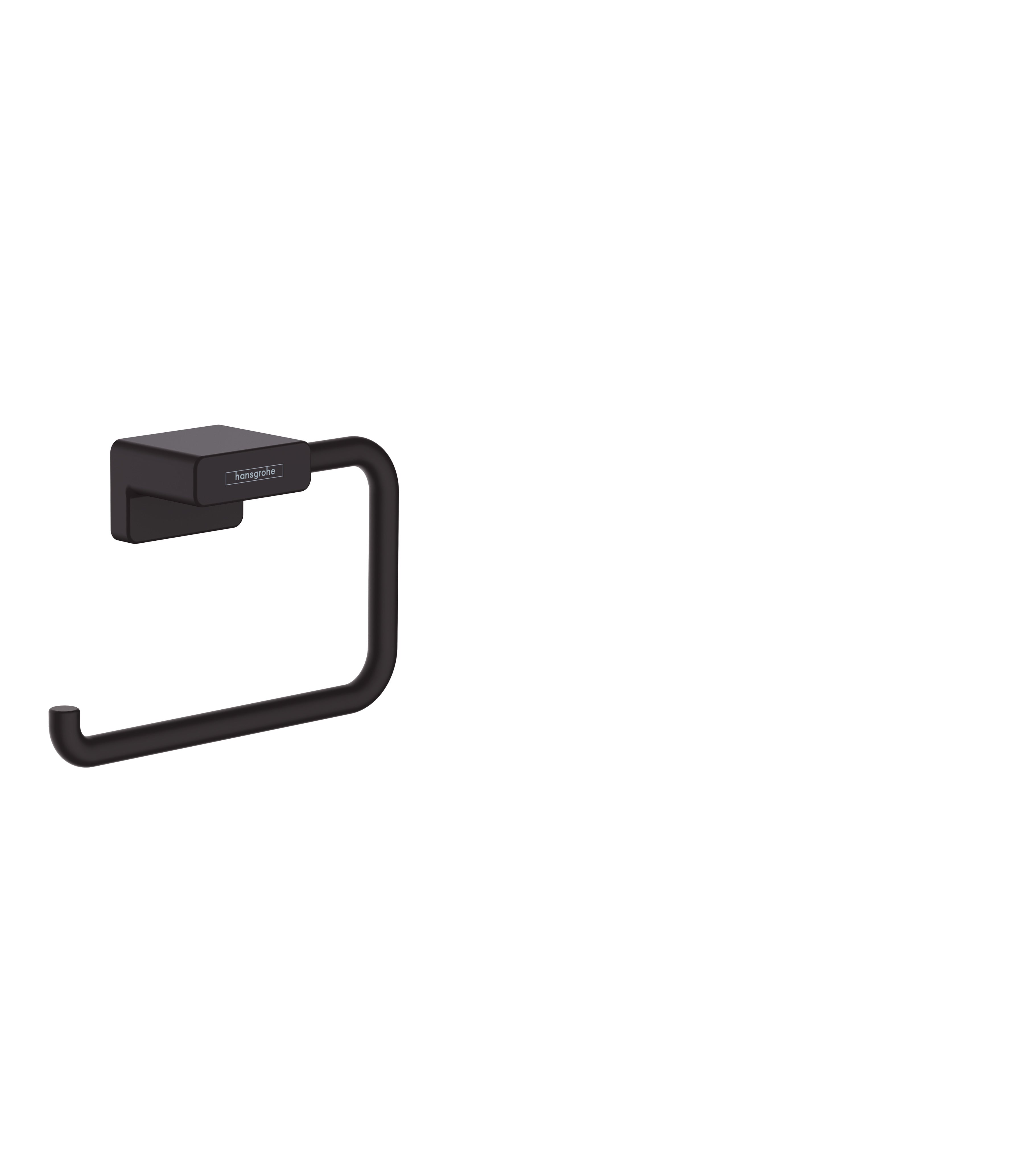 Hansgrohe AddStoris toiletpapirholder u/låg, mat sort