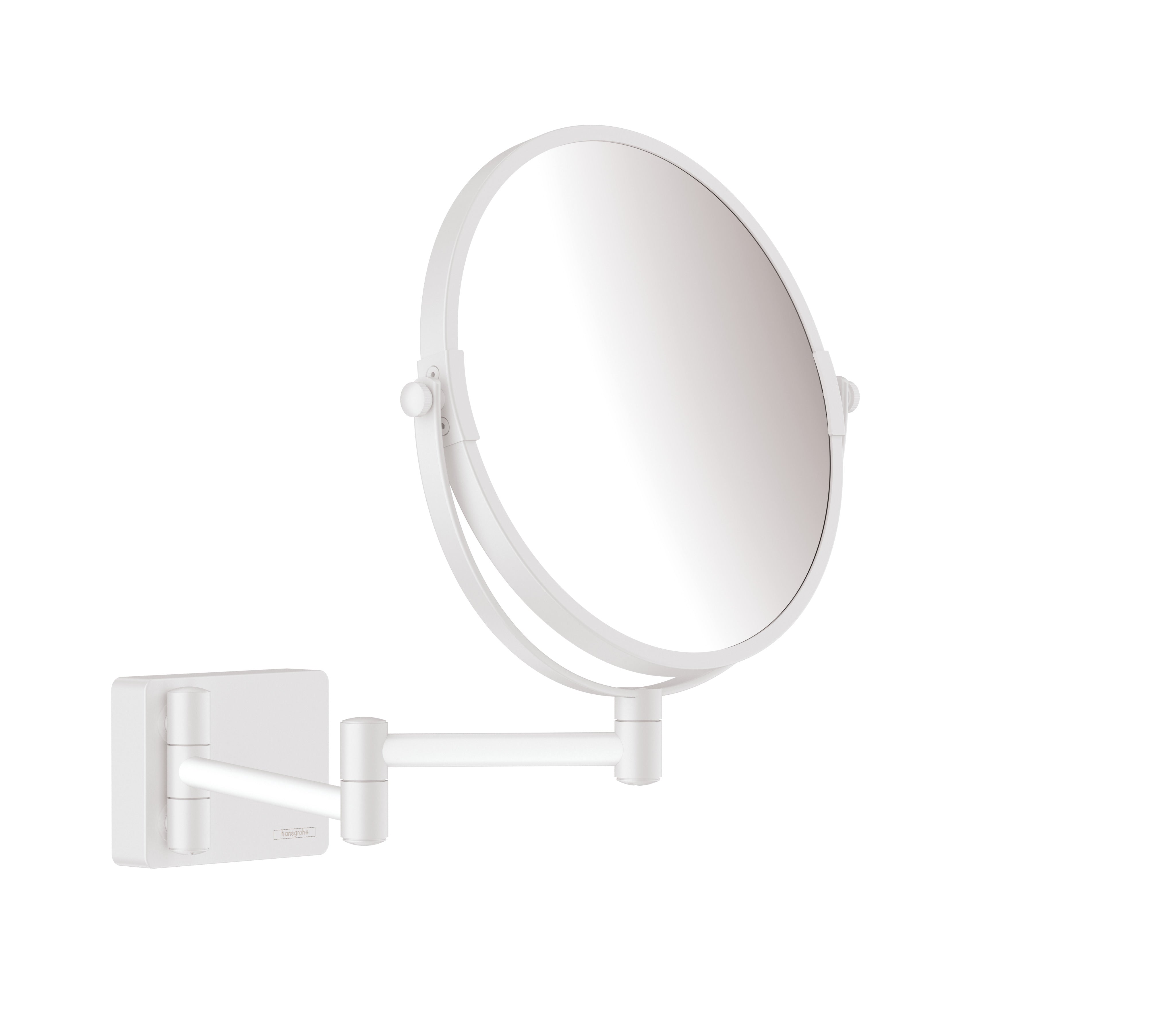 HANSGROHE barber-/kosmetikspejl  2arme/3xforstør    white