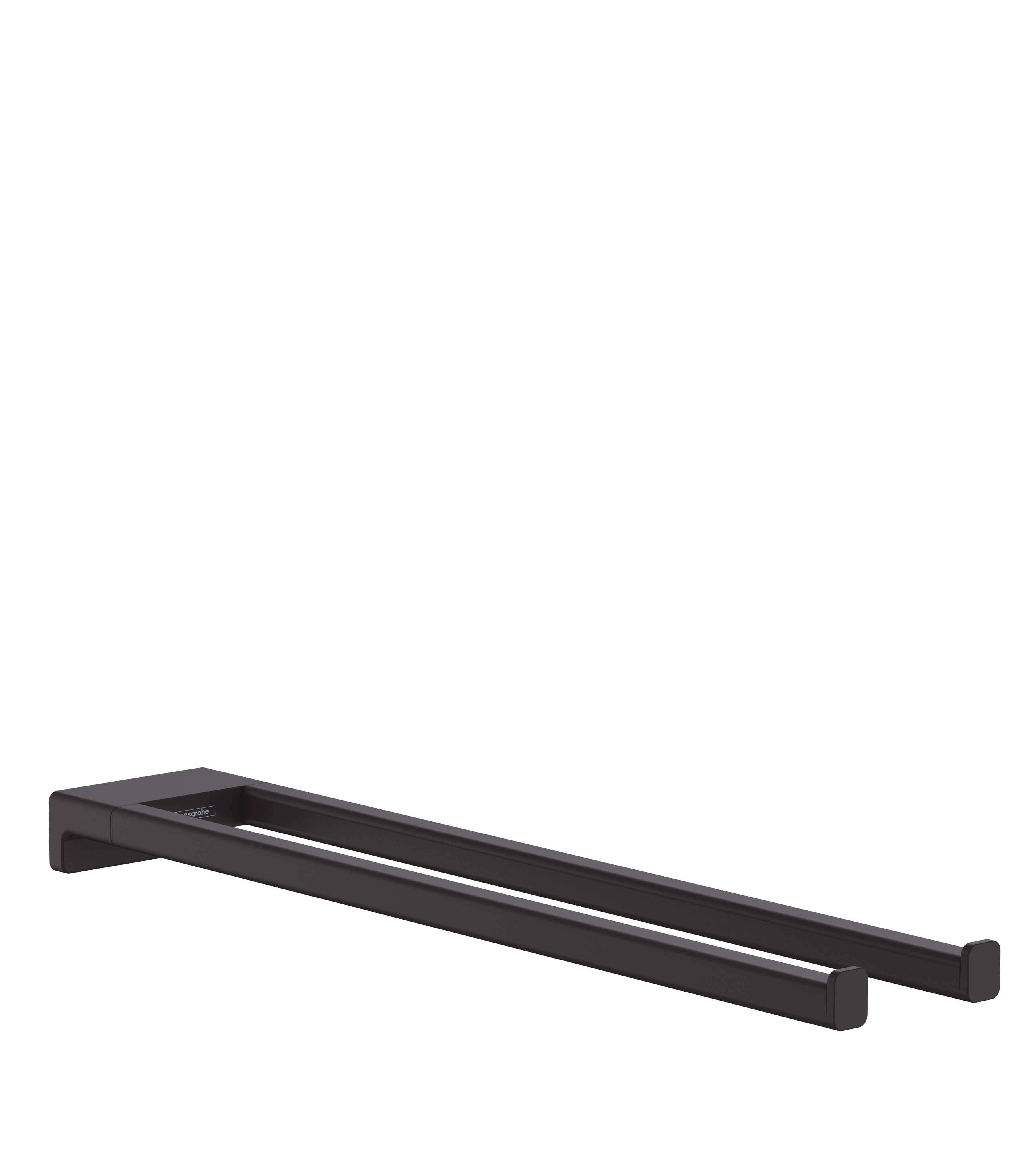 HANSGROHE håndklædeholder 445mm dobb fast   black