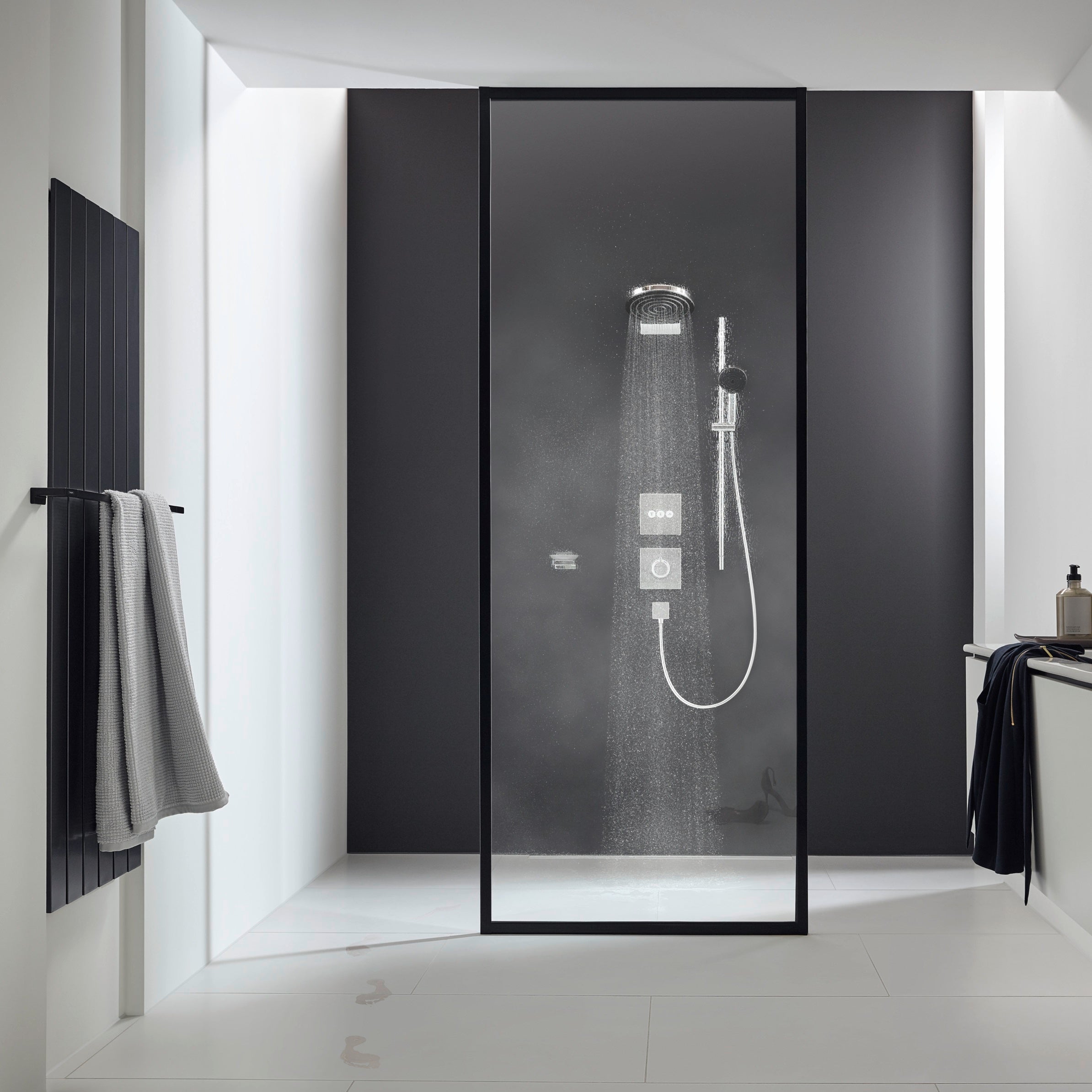 hansgrohe Pulsify gliderstang 650mm m/glider krom