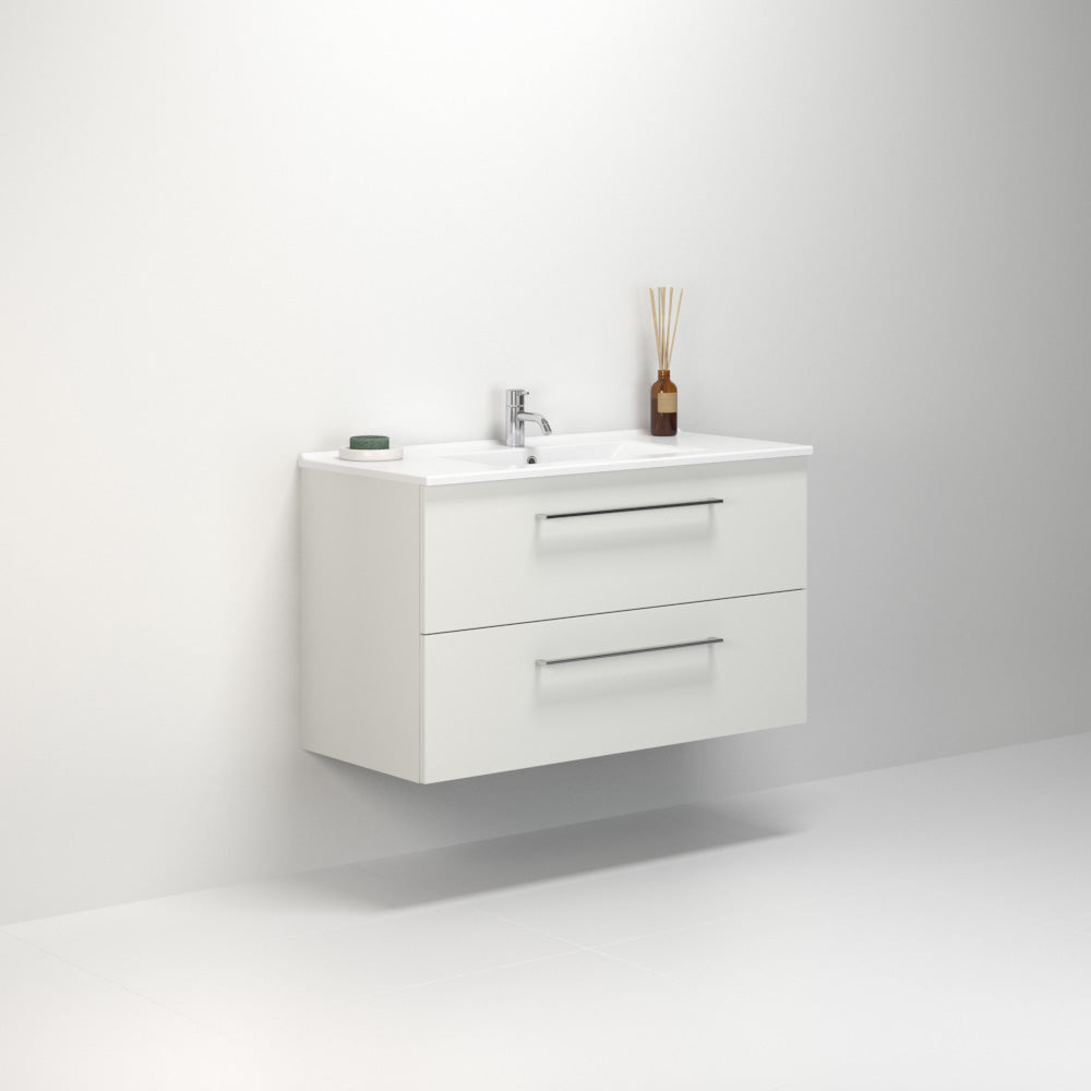 Dansani amber porcelænsvask 101 cm