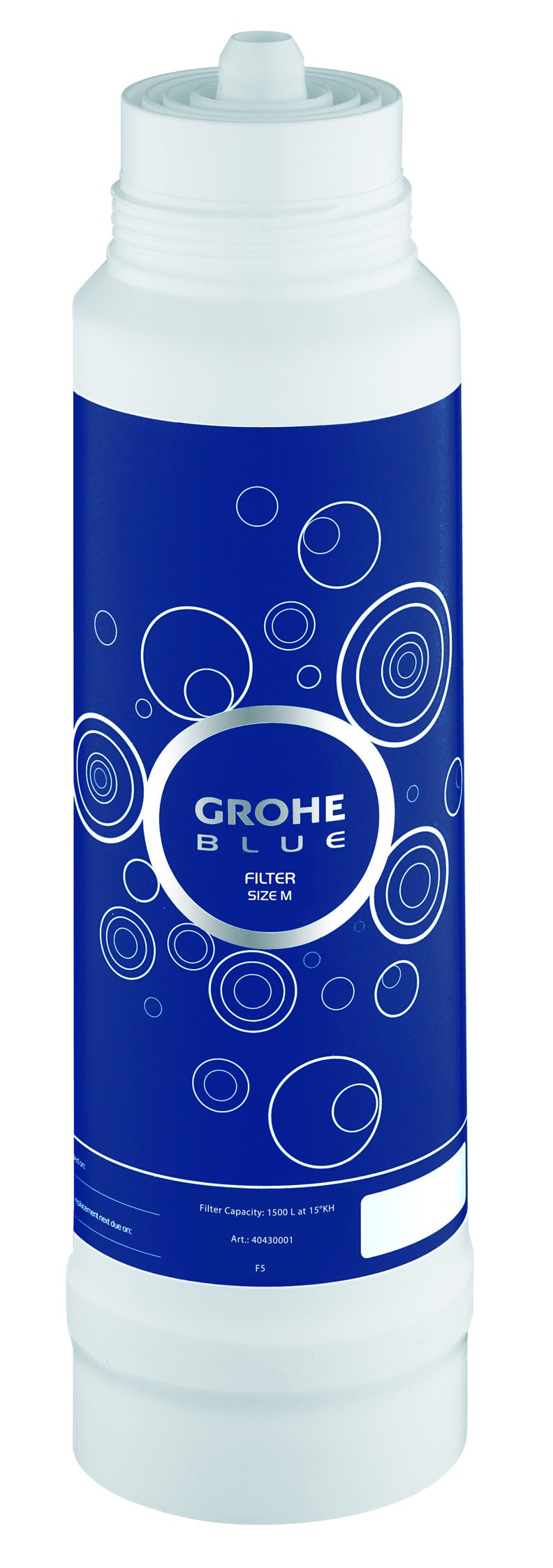 Grohe filter med 1500L kapacitet t/Grohe Red og Blue armaturer