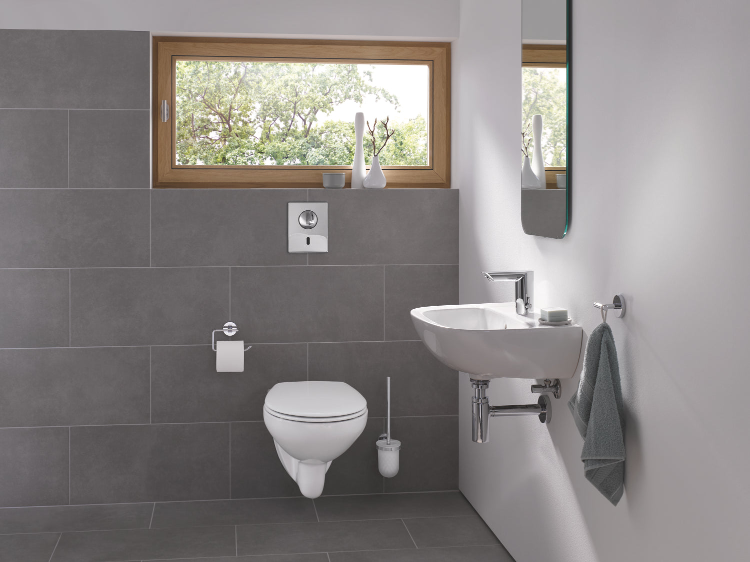 Grohe Essentials toiletpapirholder, krom