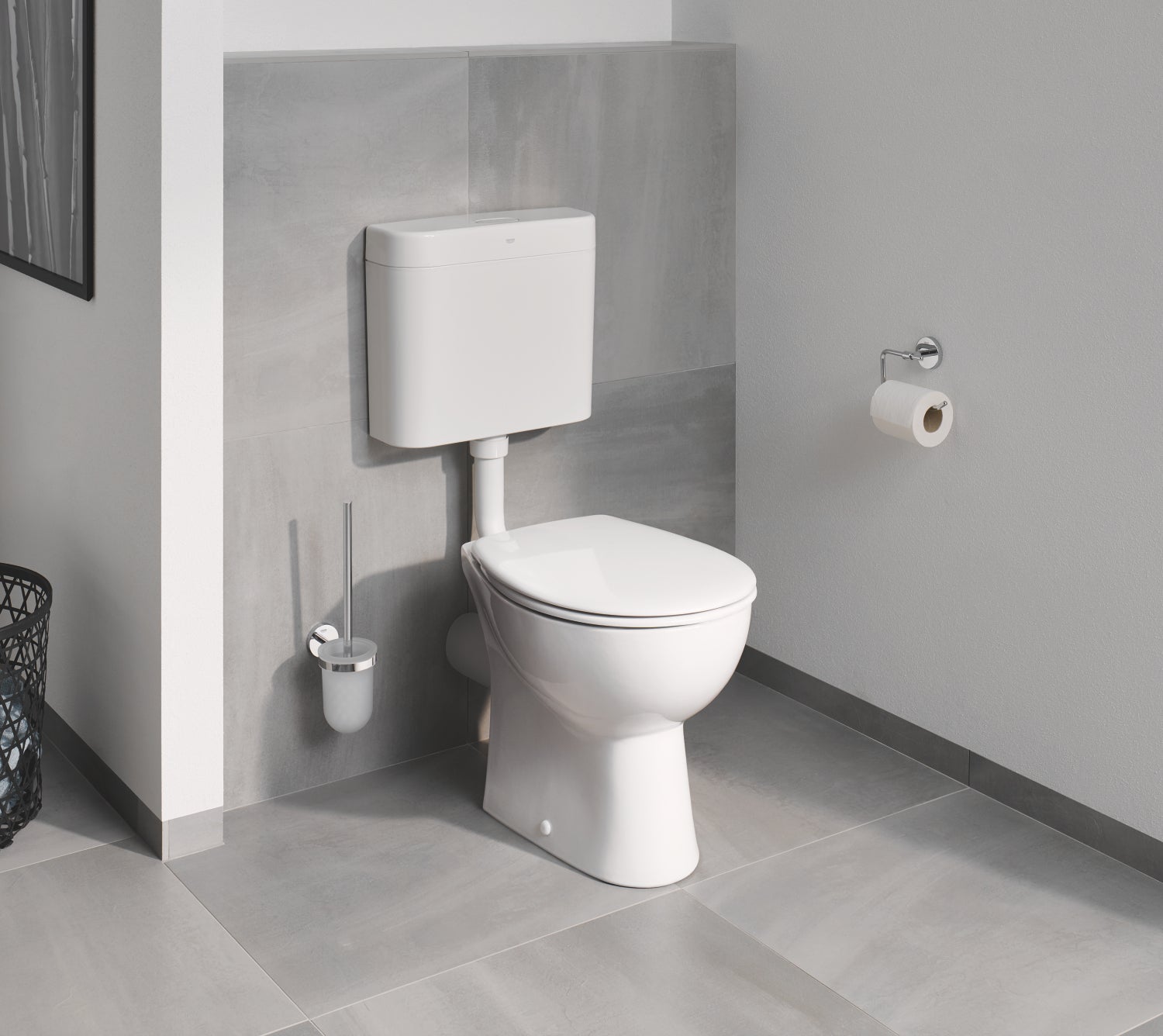 Grohe Bau Ceramic WC-sæde, soft-close