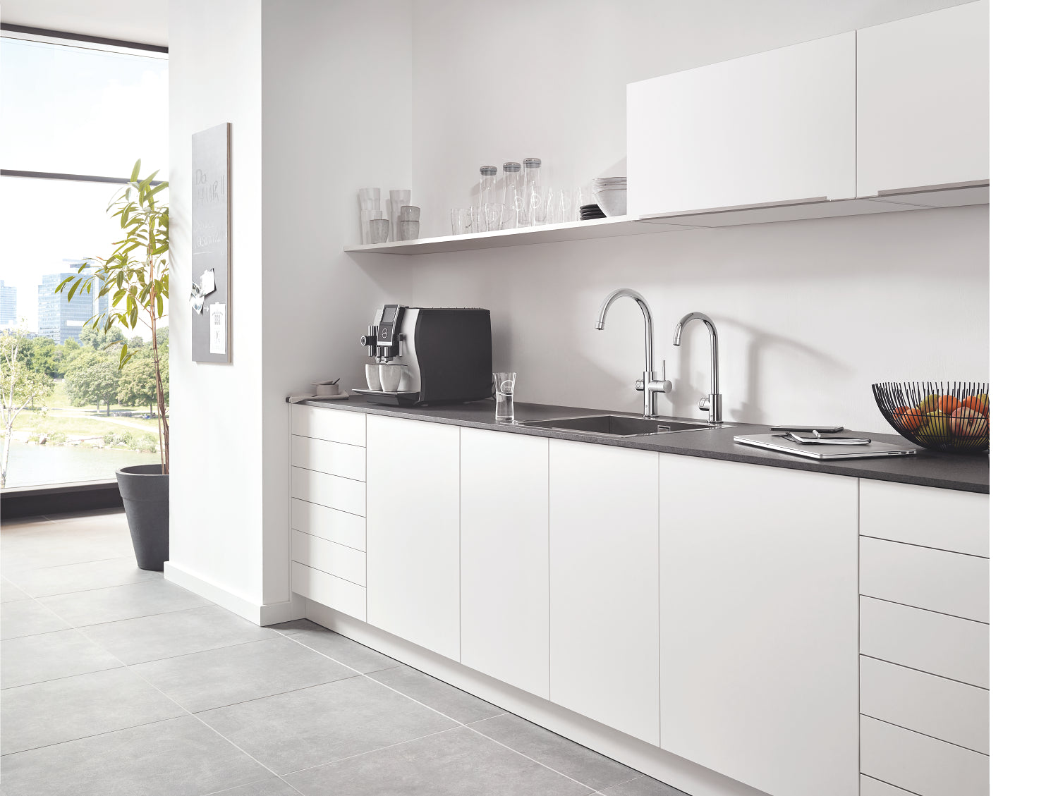 Grohe Blue Professional køkkenarmatur m/C-tud, krom