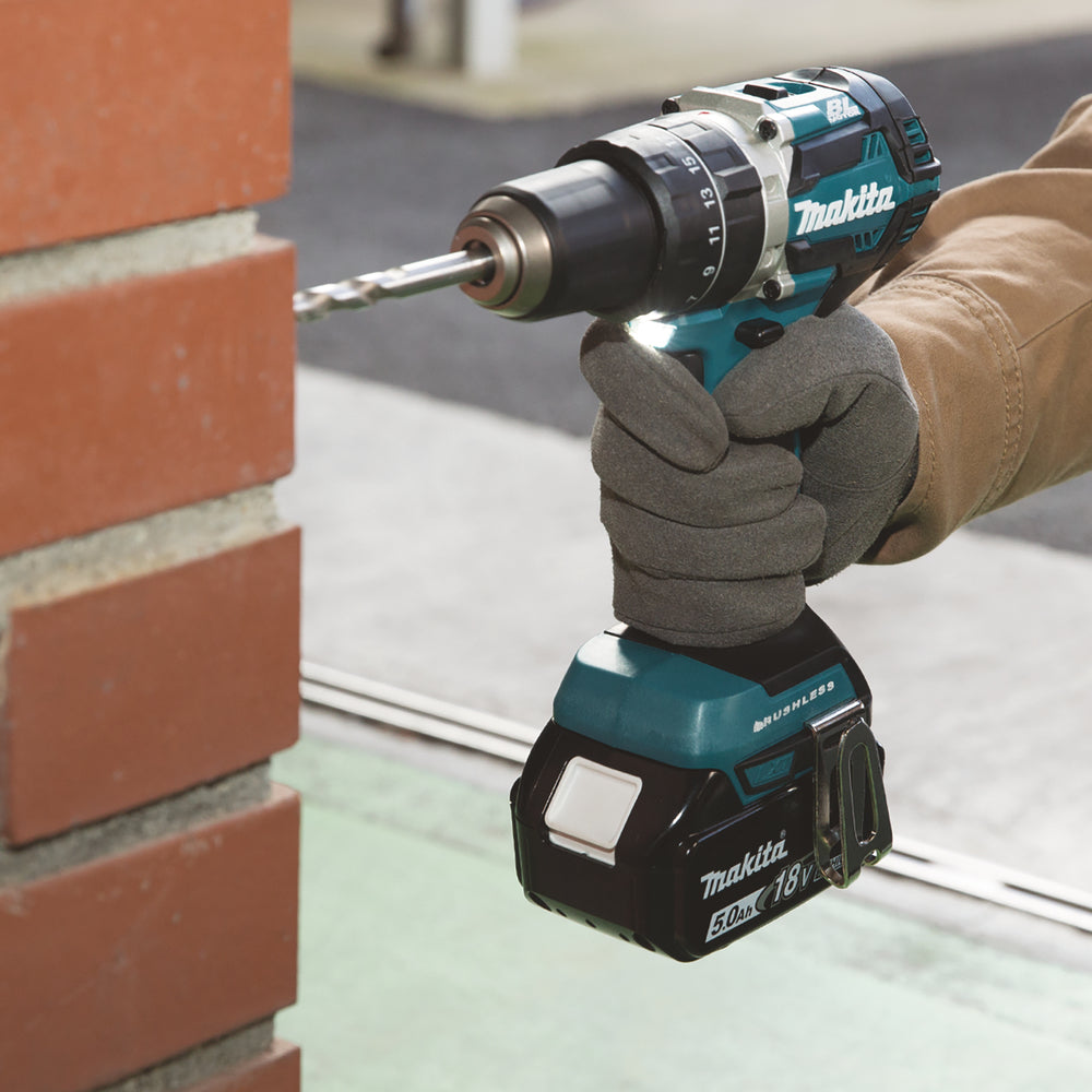 Makita slagboremaskine DHP484RT3J, 3 x 18 V/5,0 Ah