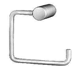 PAPIRHOLDER ORANGE ACC FORK.