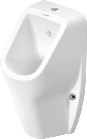 D-code urinal med dyse tilslutning fra oven