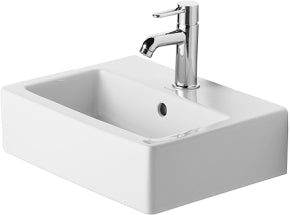 Duravit Vero vask 45 cm med hanehul og overløb
