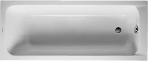 Duravit D-Code badekar til indbygning 170 x 70 cm. Afløb i fodenden