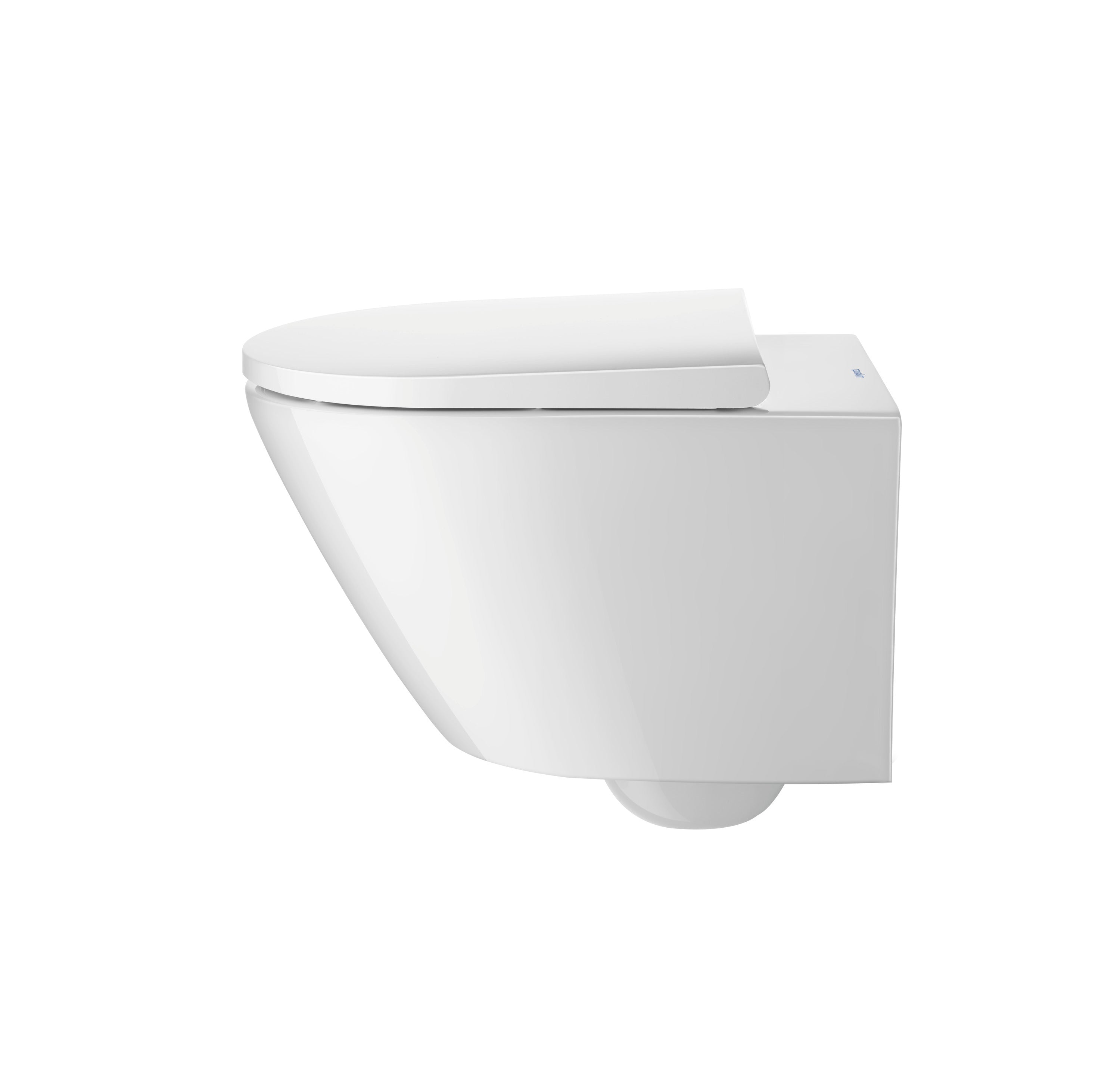 Duravit D-Neo Vægmonteret toilet 540 mm rimless med skjult mont.