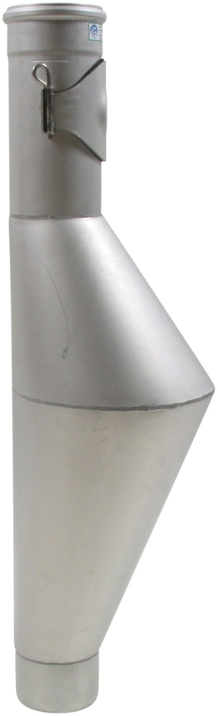 Rottestop m rensead ø125/125mm-syrefast stål: aisi316l/en1.4404