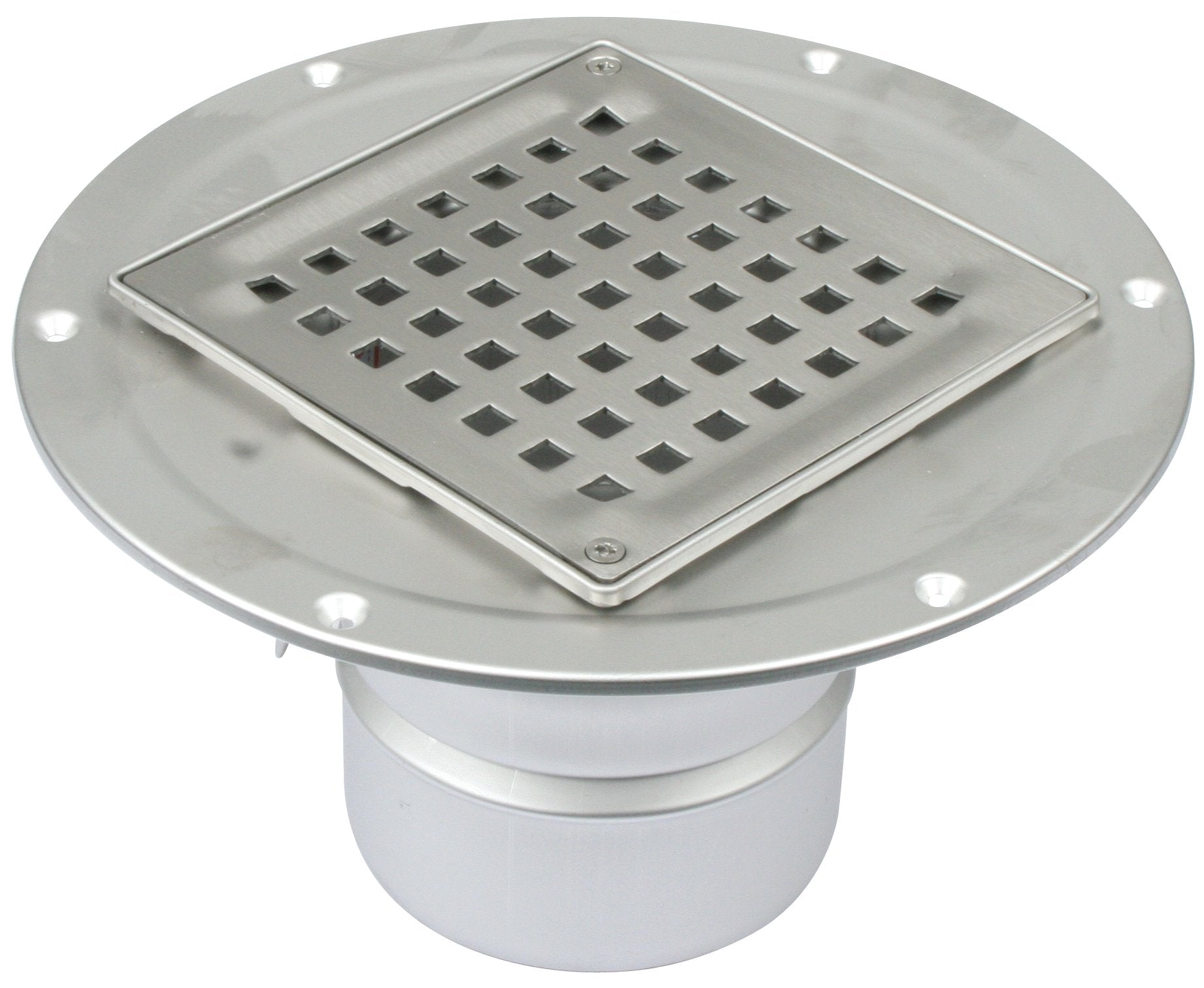 BLÜCHER 110 mm afløbsskål til smøremembran, uden studs, lodret