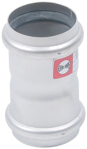 50mm bm dobbeltmuffe aisi316