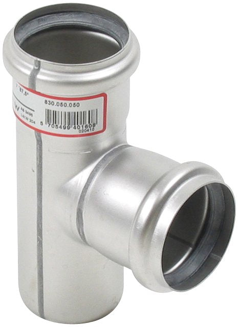 Ø 50 x 50 mm x 87,5° Grenrør rustfri AISI304/EN1.4301 BLÜCHER