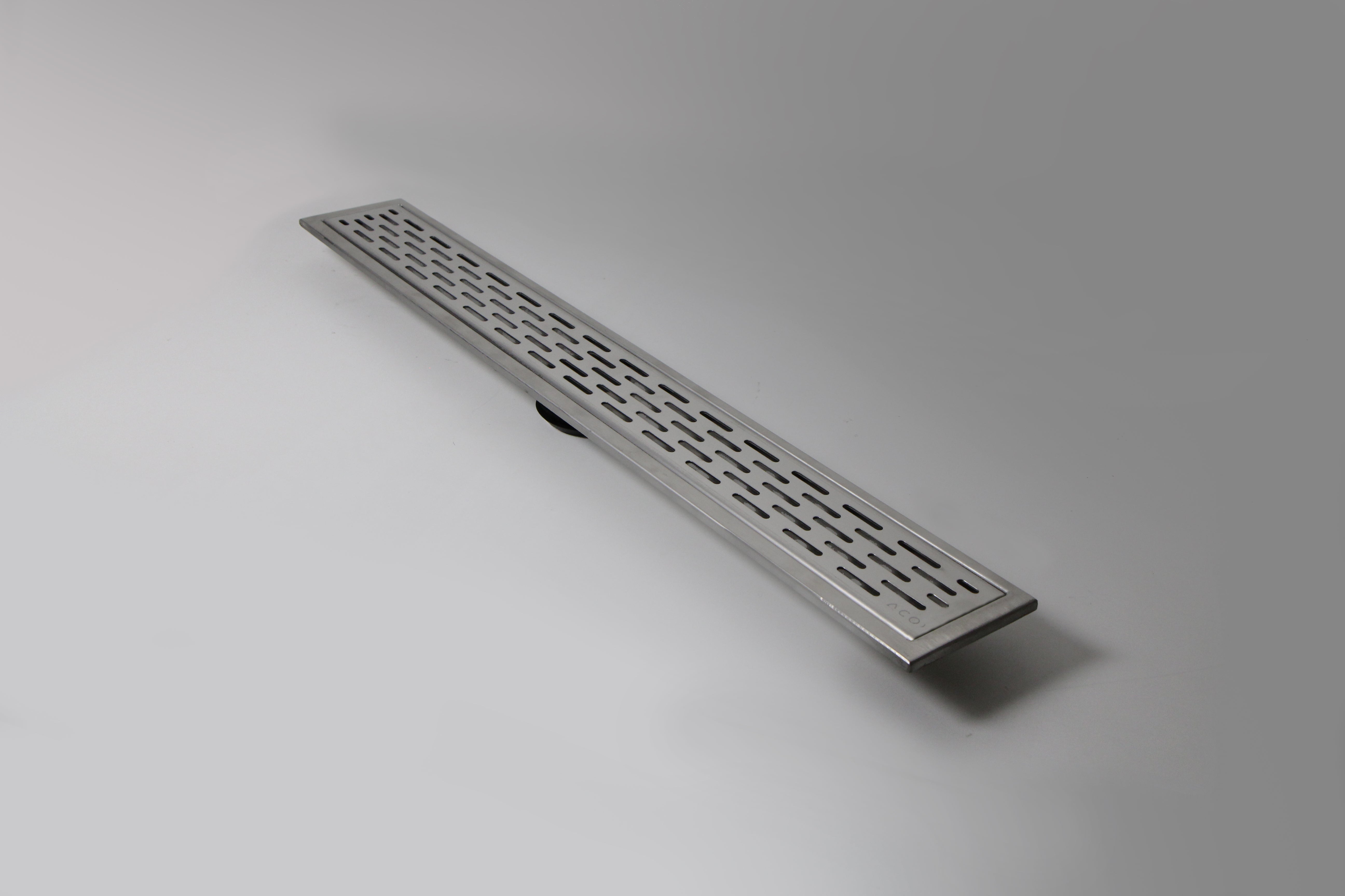 ACO 785 mm rendeafløbsarmatur med Long Hole rist, fritliggende