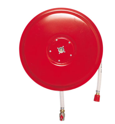 Safeti slangevinde T1A butik 30 meter 3/4" automat RAL 3002 (rød)
