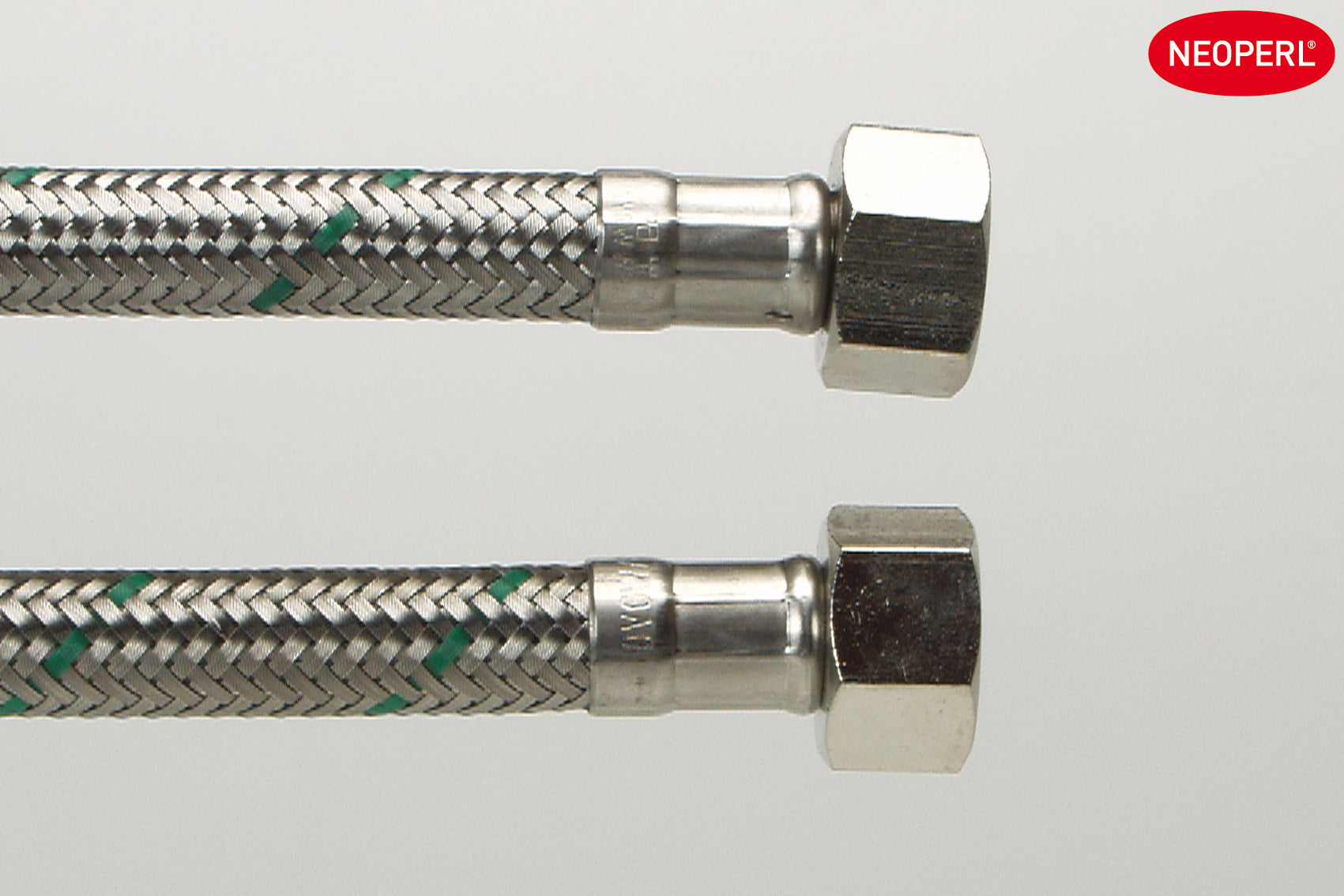 Neoflex spx rustfri flet DN08 3/8 l x 3/8 l 300 mm