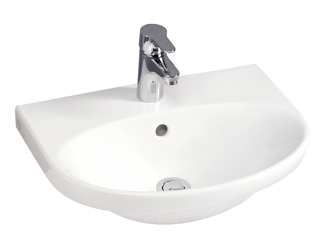 GBG 5550 Nautic håndvask C+ 500 x 380 mm til bolte eller bæring