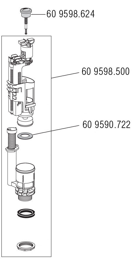 GBG T2/T1/K BUNDVENTILHUS PAKNING