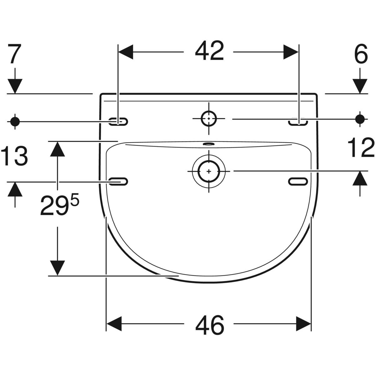 Ifö Cera vask 50 x 43 cm