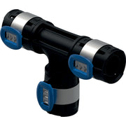 FLOWFIT tee 16 mm PPSU sort