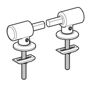 GEBERIT GROUP hængselsæt 200x170x10mm softclose t/sæde