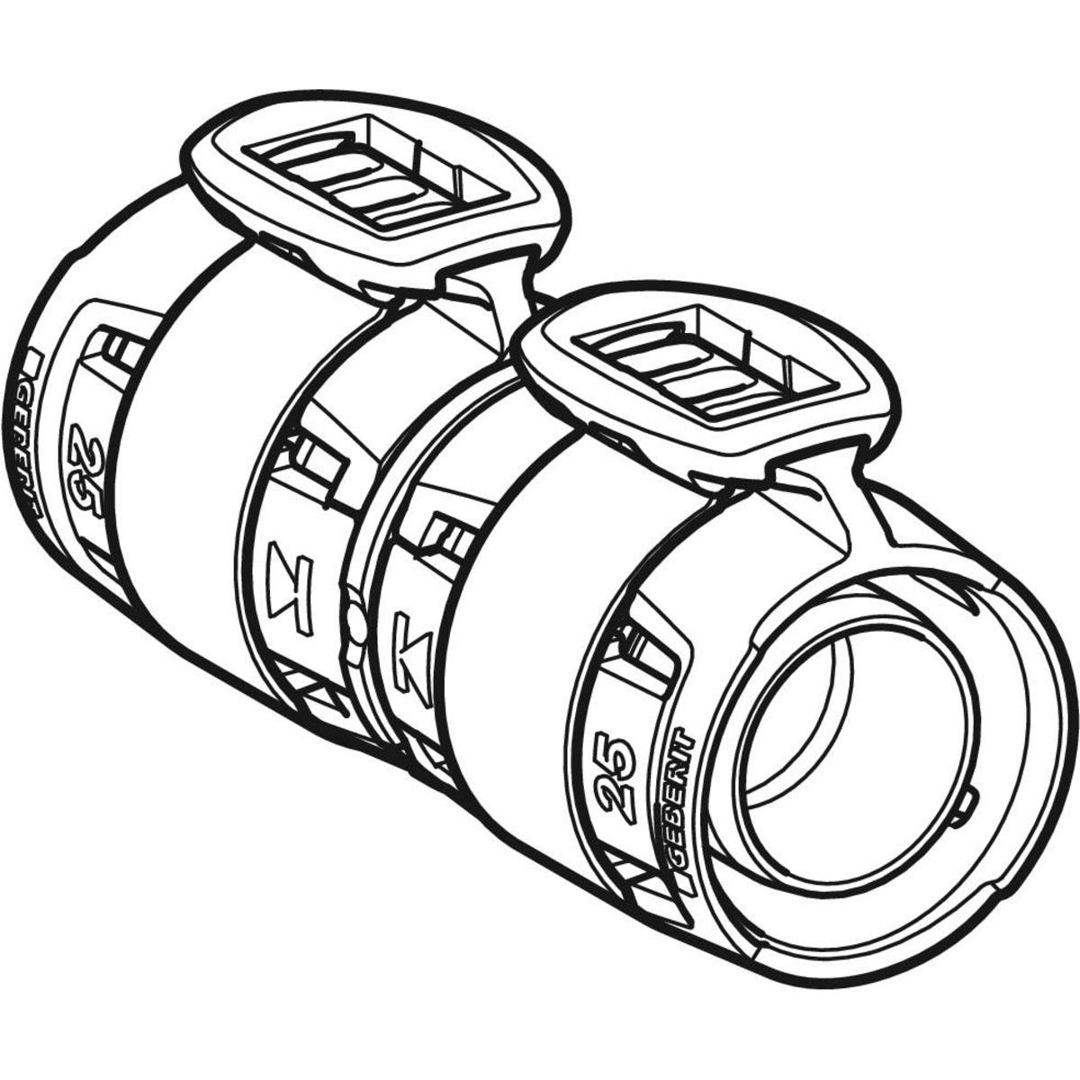 GEBERIT FLOWFIT KOBLING 63MM