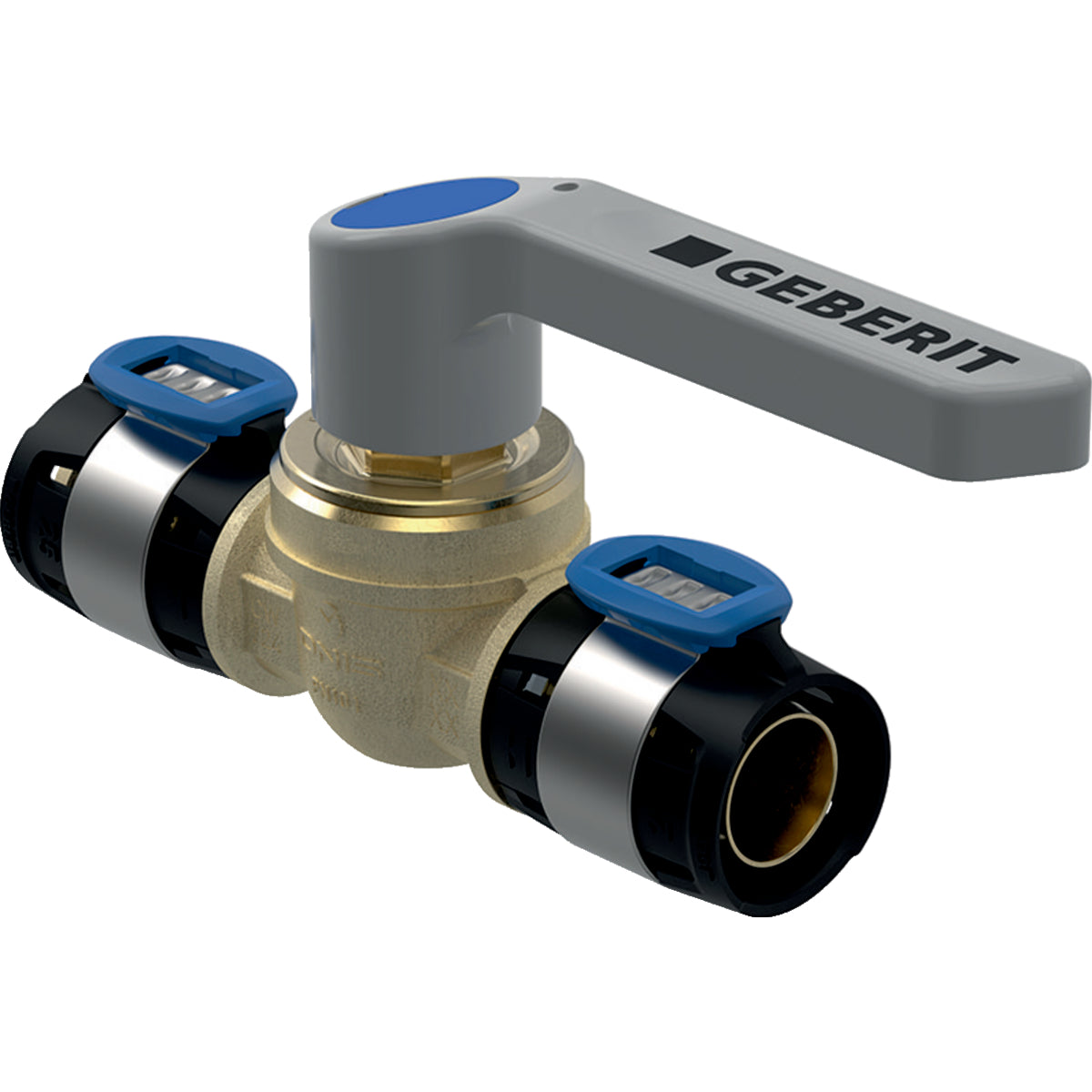 FLOWFIT kugleventil 40mm m/greb blyfri siliciumbronze